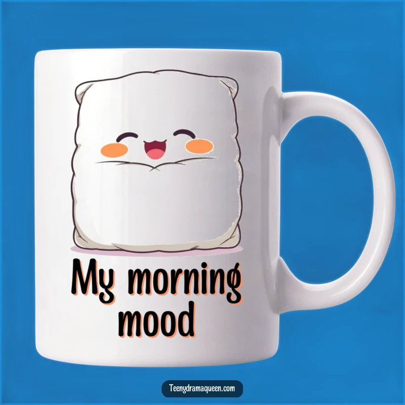 Funny Giggling Pillow Mug - Comically Large Case, Perfect Gift for Pillow Lovers