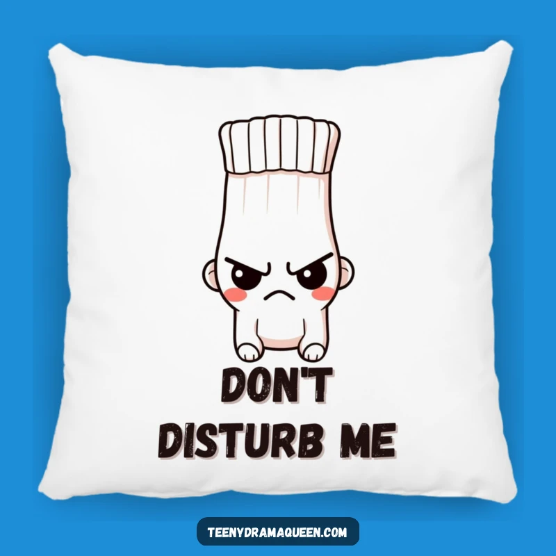 Funny Indignant Sock Pillow - Comfy, Stern, Hole, Perfect Grumpy Gift