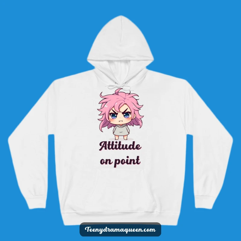 Funny Hair Flip Hoodie - Cozy Sass and Ideal Funny Gift