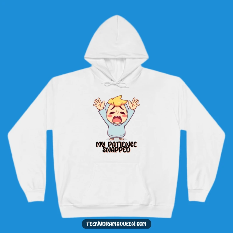Funny Exasperated Character Hoodie - Cozy Comfort and Ideal Funny Gift