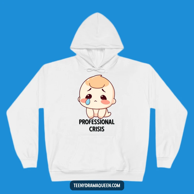Funny Tear Hoodie: Cozy Comfort with a Hint of Hilarious Sadness