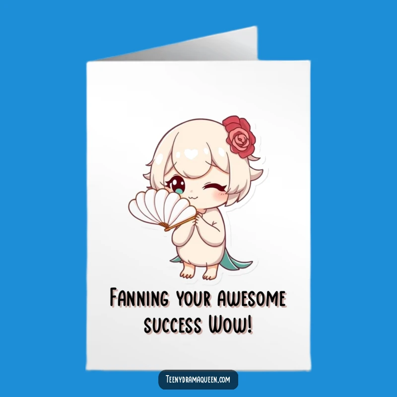 Underwhelmed Diva Free Printable Congrats Card: Funny Celebration Humor!