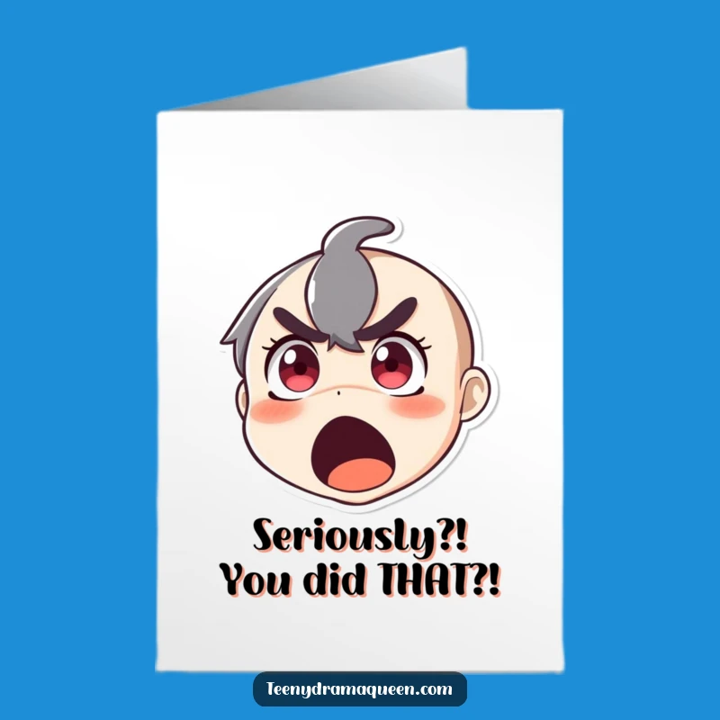 Free Printable Congrats Card: Shocking News - Humorous Downloadable Gift