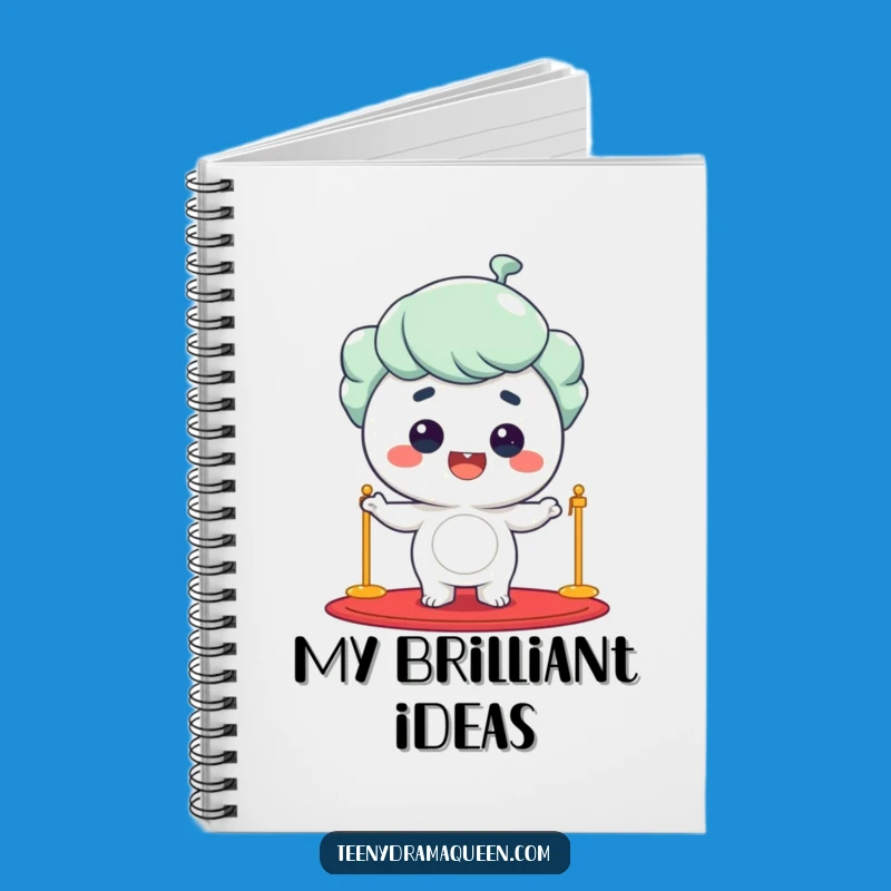 Funny Red Carpet Giggling Star Notebook, Capture Your Star Moments
