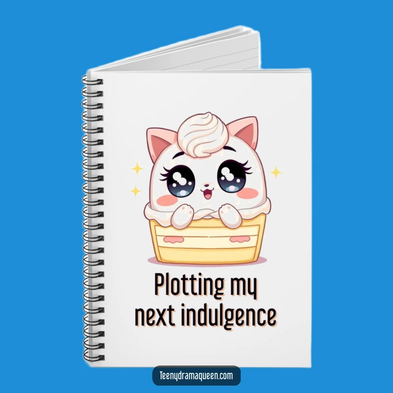 Funny Cake Eyes Notebook: Journal Your Sweet Dramatics, Humorous Gift for Writers